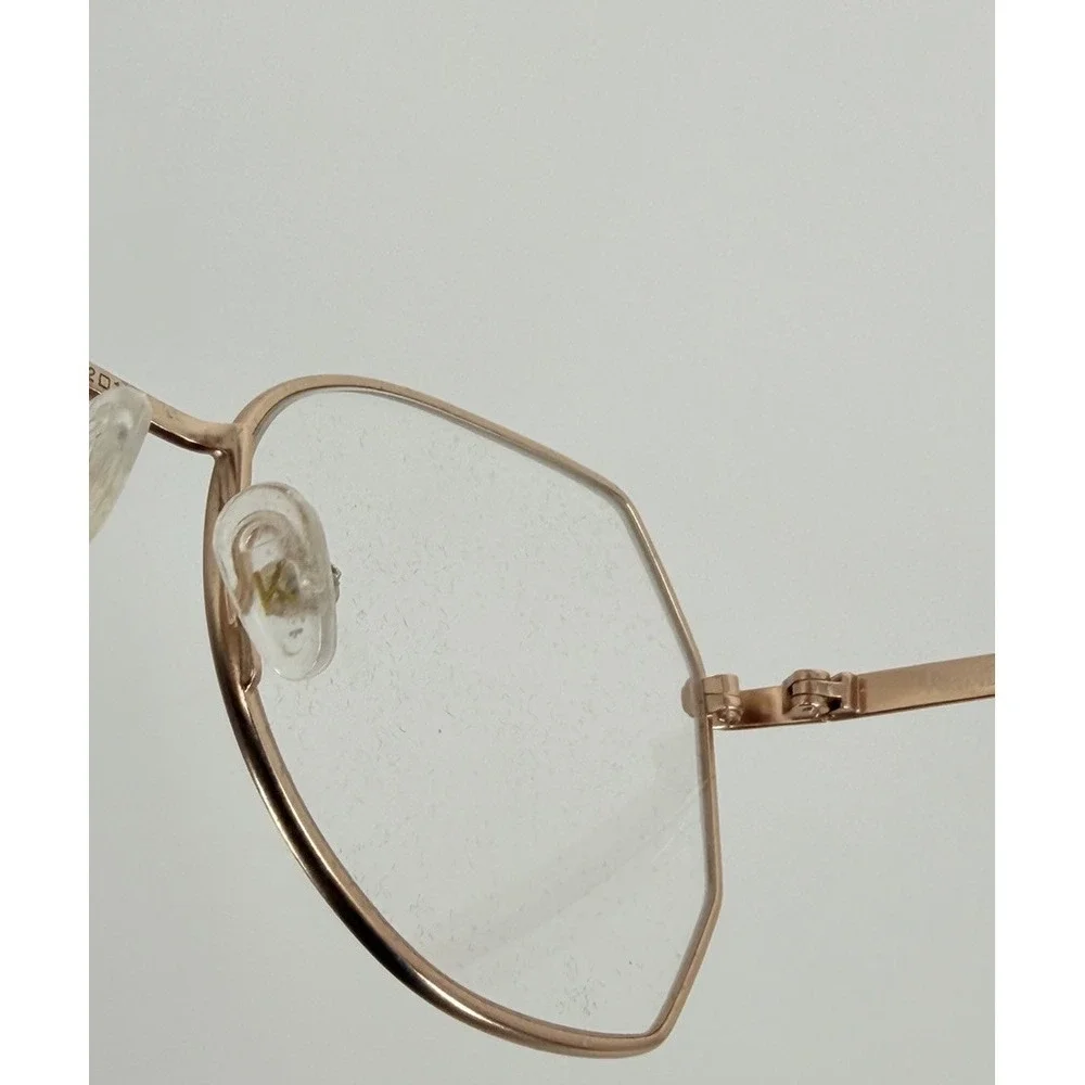 Kendall and Kylie Joanna Eyeglasses Frames Wire Rim Rose Gold 52-18-140